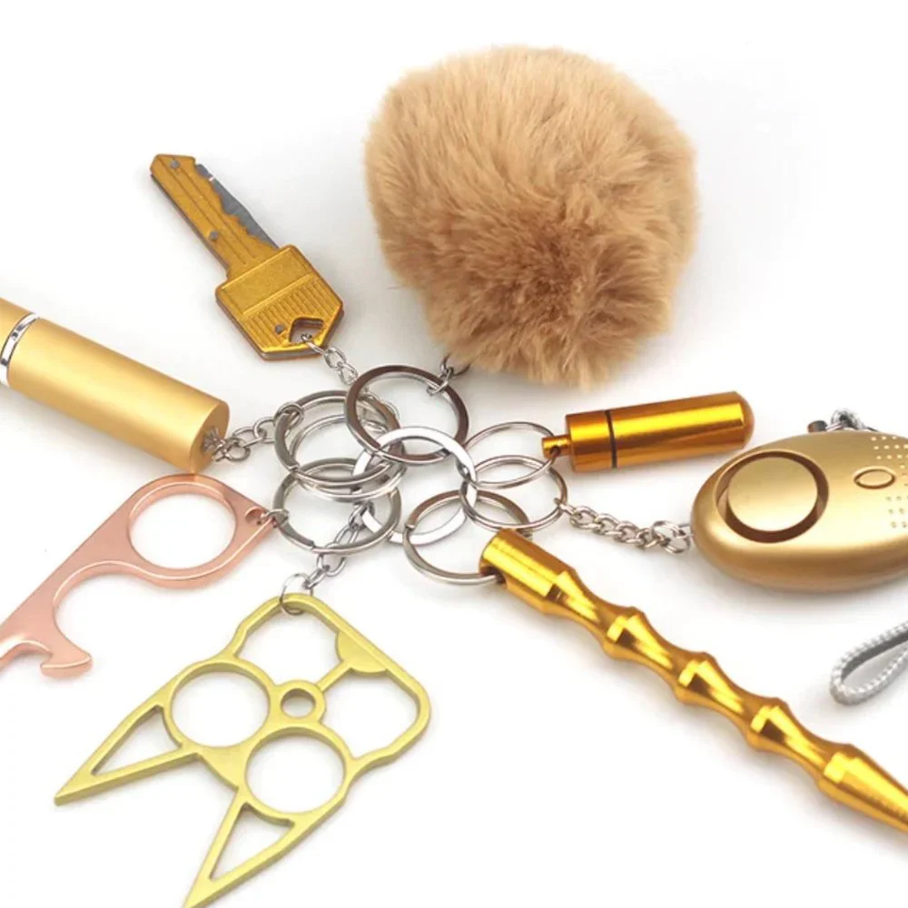 Safety Keychain , Protection Keychain , Self Defense Key Chain - Picture 3 of 6